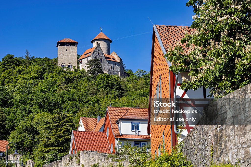 Ansicht der Burg Normannstein in Treffurt